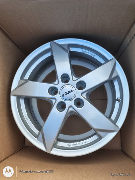 Jante aliaj 16 zoll noi marca Rial, gama Opel Astra J / Chevrolet Trax etc.